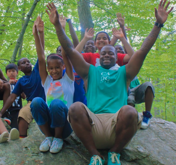 Campers enjoying the outdoors!
